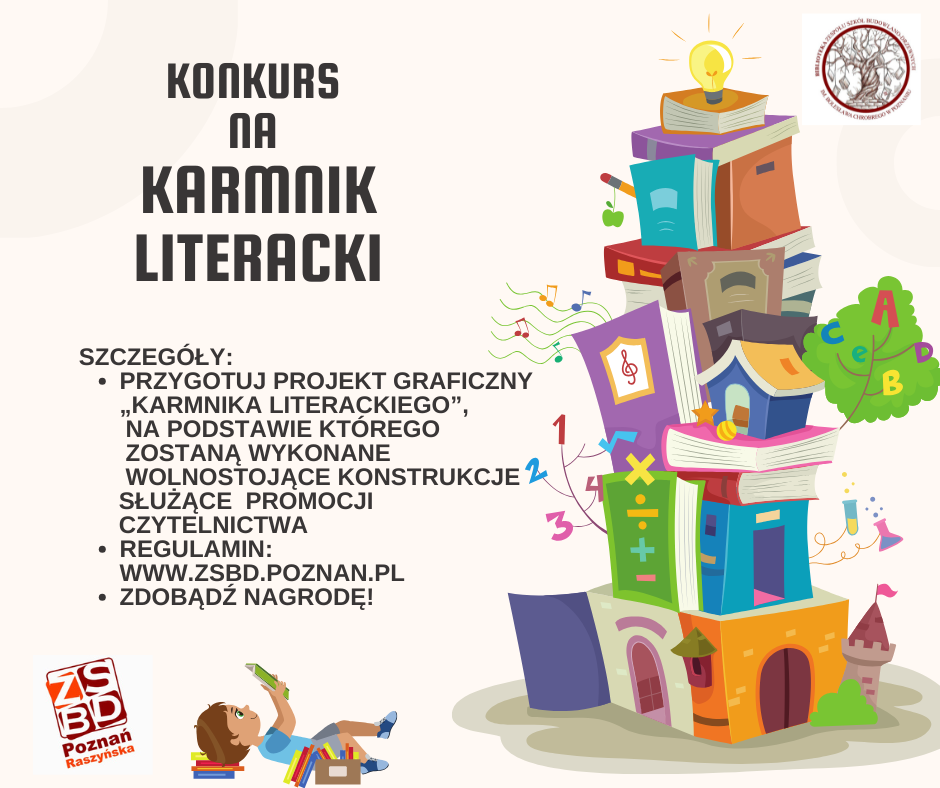 Wyniki konkursu na projekt "Karmnika literackiego"