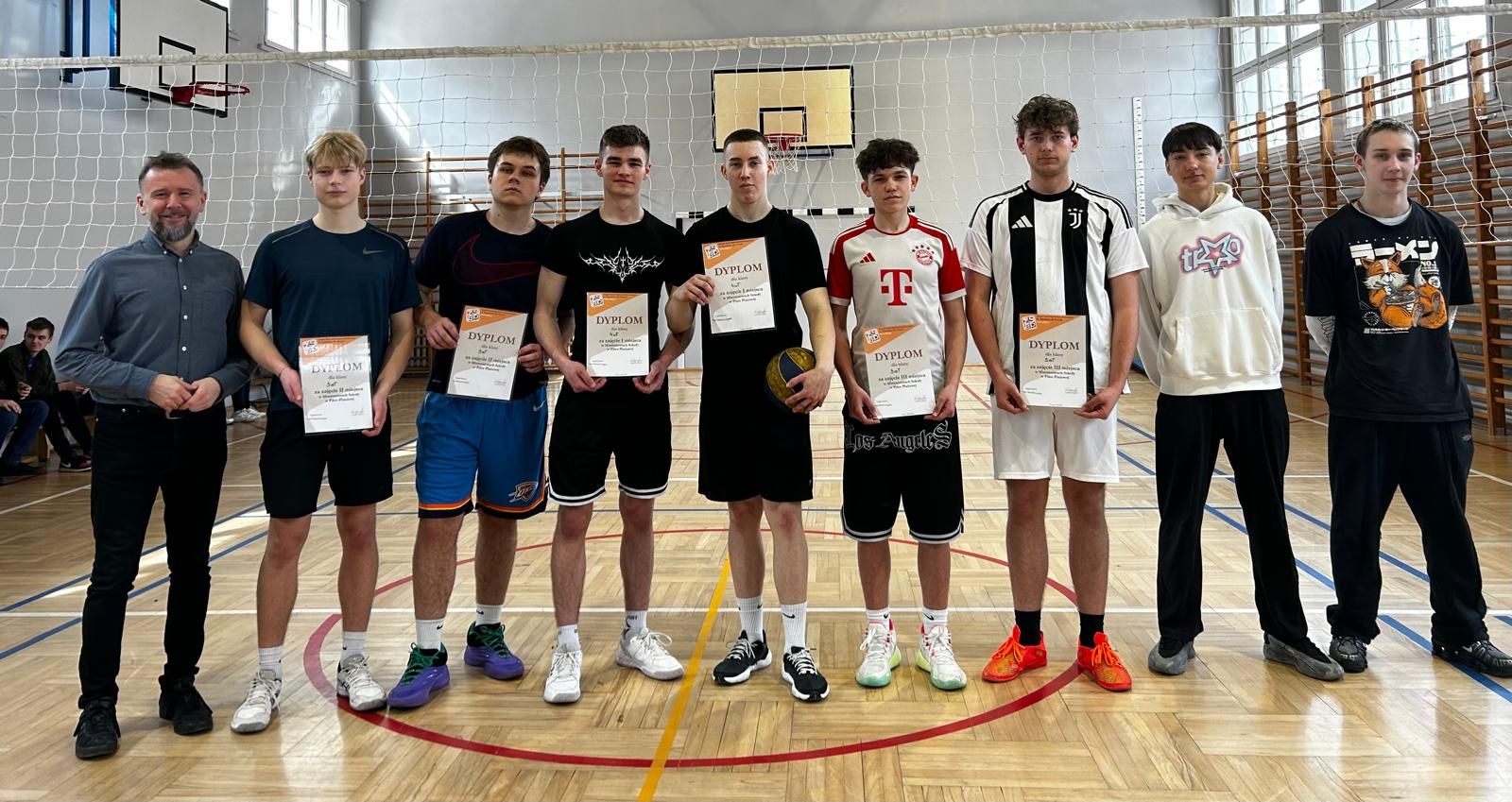 Mistrzostwa Szkoły w piłce plażowej - klasyfikacja końcowa