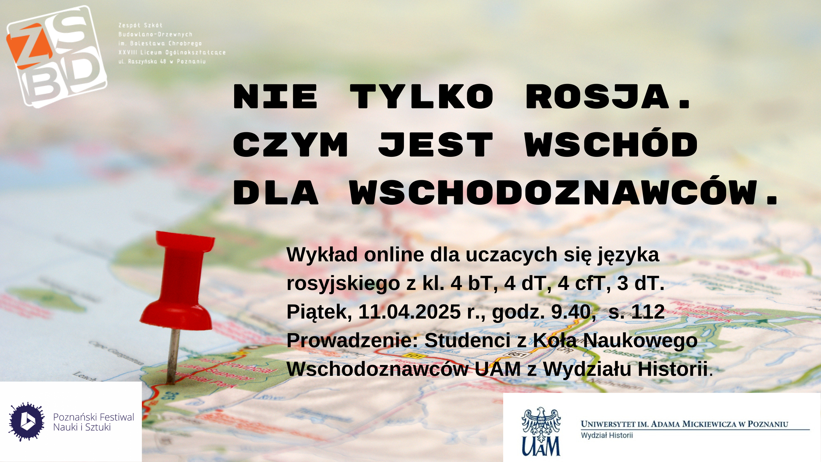 Wykład - „Nie tylko Rosja. Czym jest wschód dla wschodoznawców”,