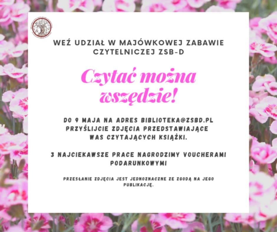 Czytać można wszędzie!