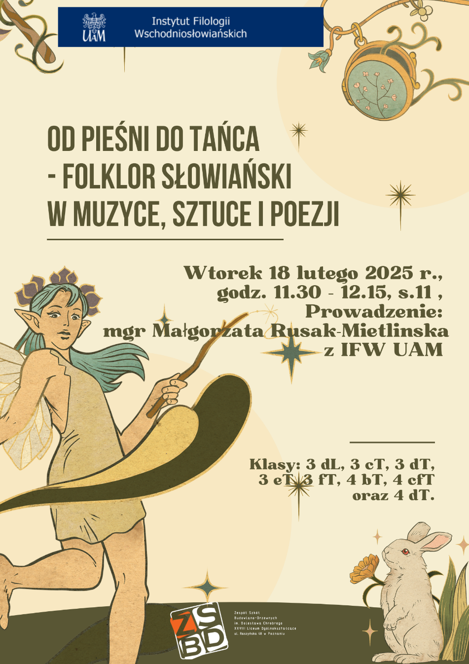 "Od pieśni do tańca - folklor słowiański w muzyce, sztuce i poezji"