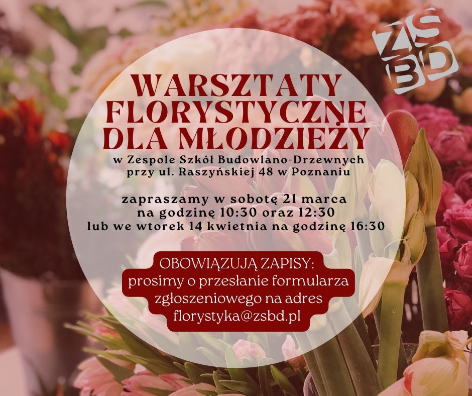 Warsztaty Florystyczne dla Ósmoklasistów